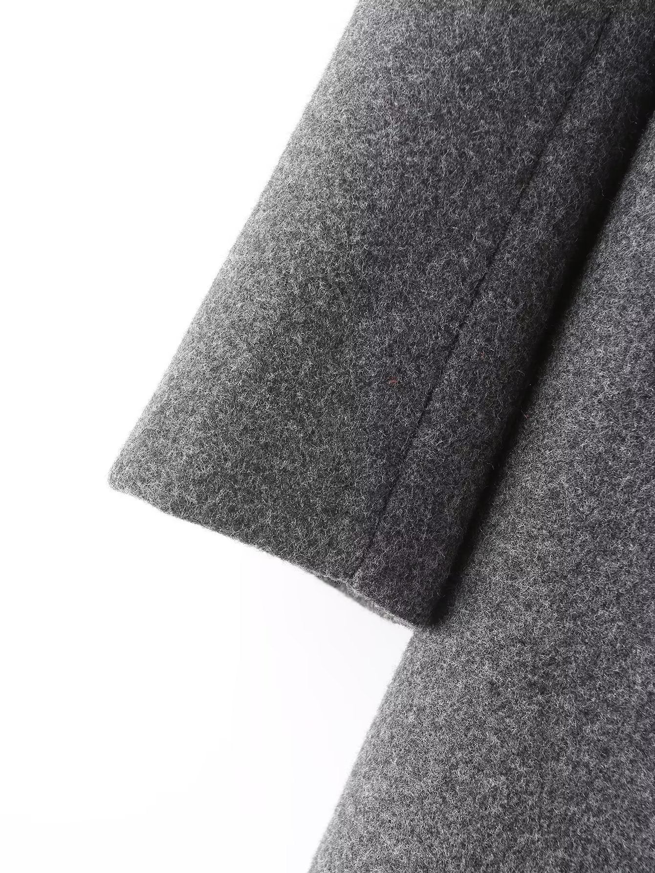 Woolen Double Breasted Coat