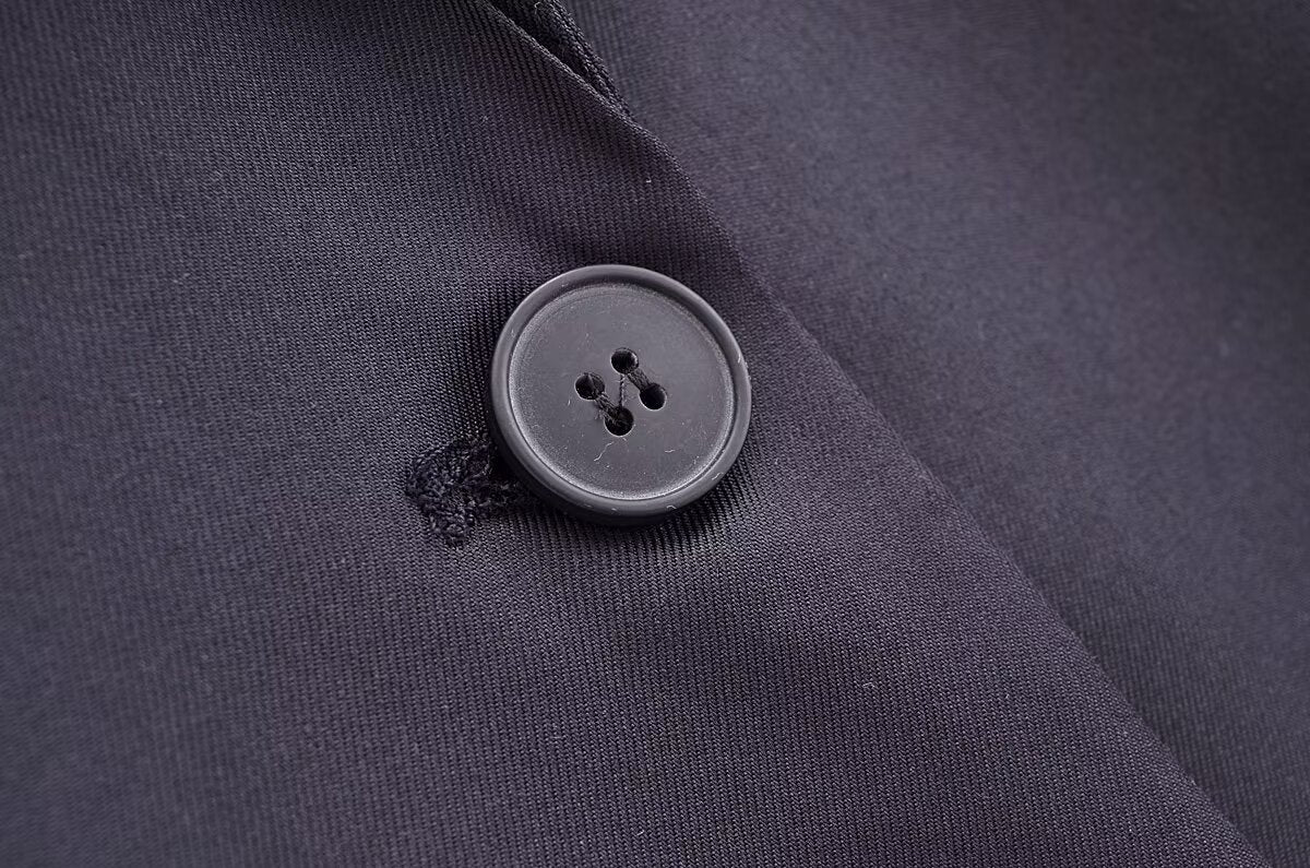 Blended Minimalist Overcoat Jacket