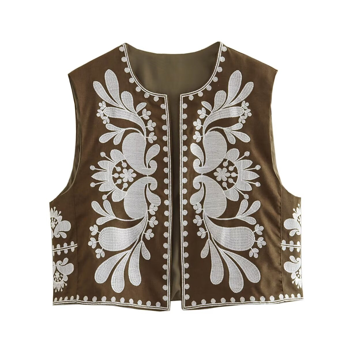 Khaki Embroidery