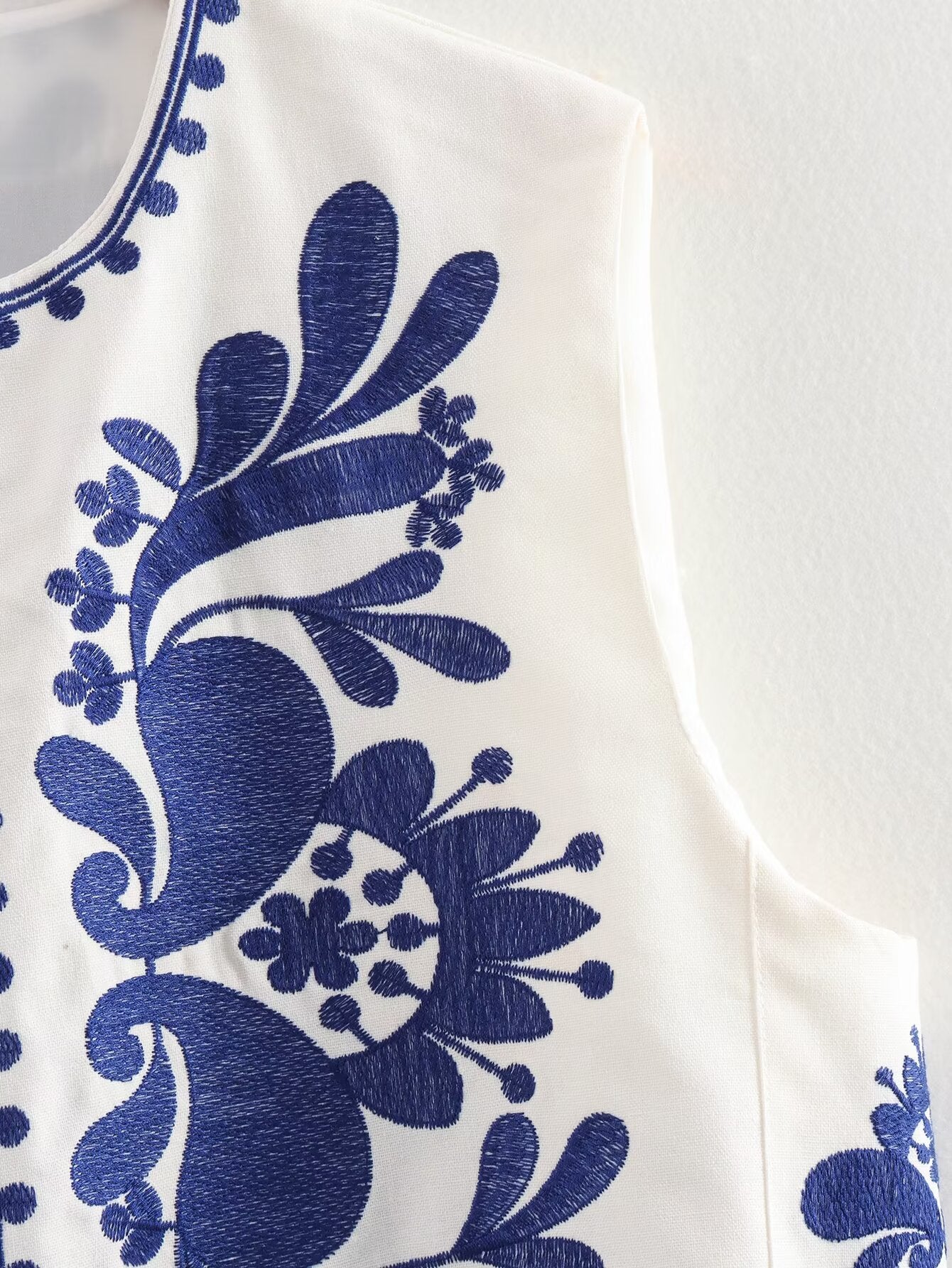 Embroidered Vest
