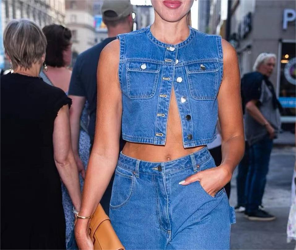 Casual Denim Vest