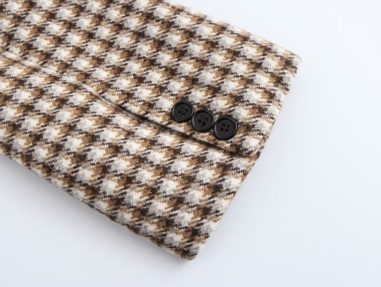 Plaid Long Overcoat Outerwear