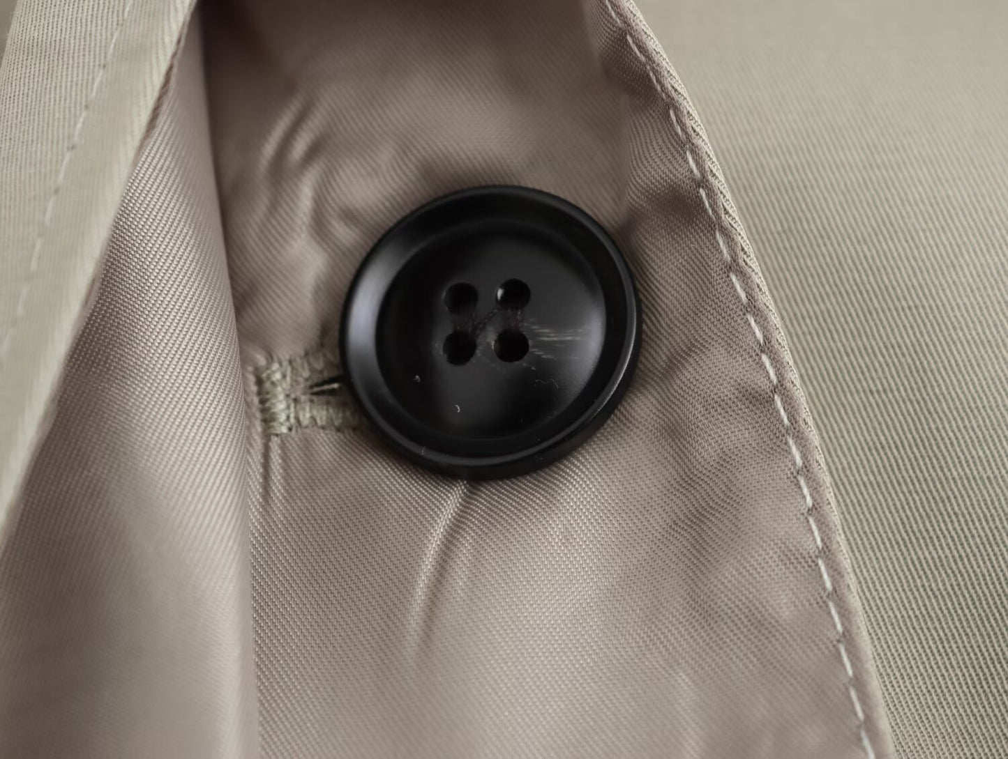 Mid Length Waistband Trench Coat