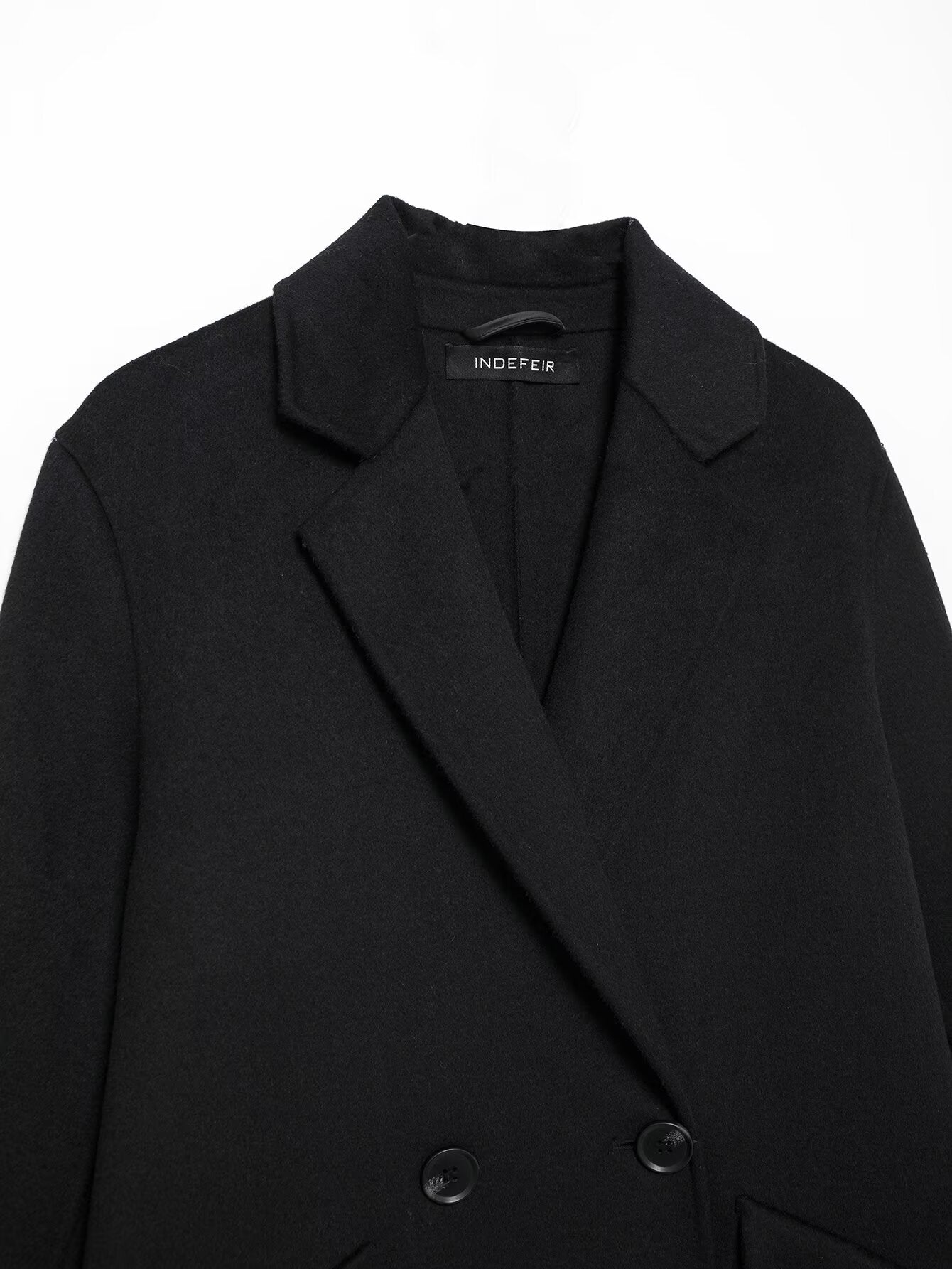 Collared Double Breasted Trench Coat