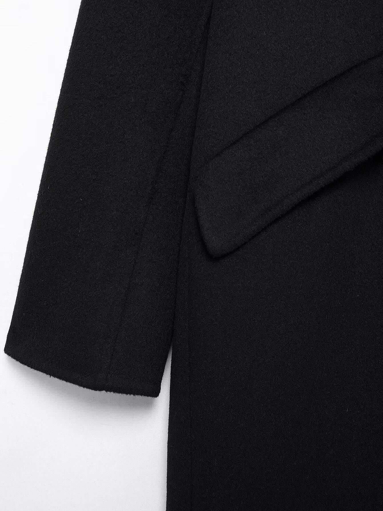 Collared Double Breasted Trench Coat