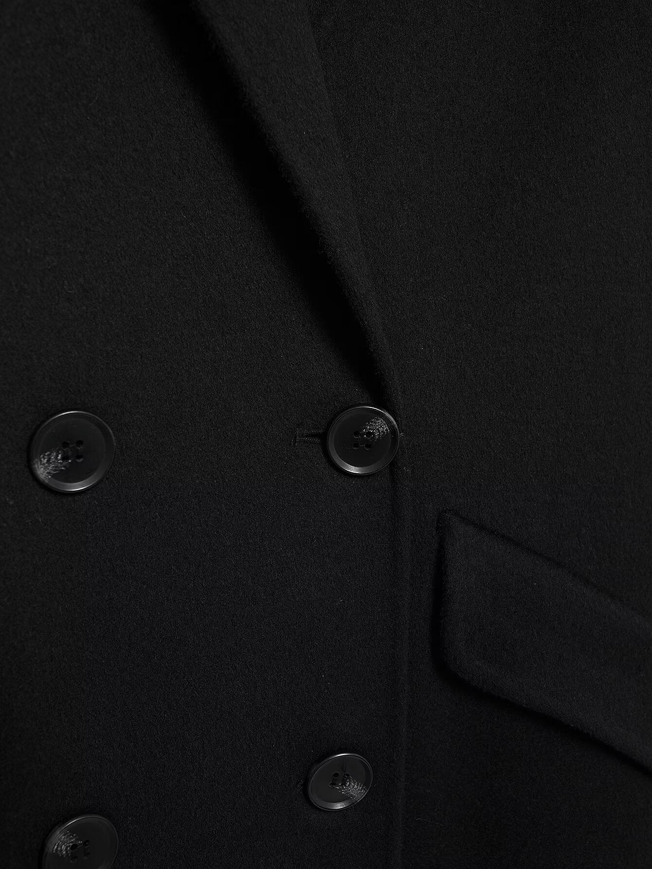 Collared Double Breasted Trench Coat