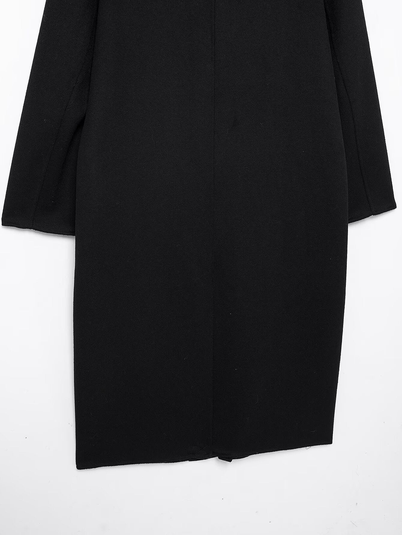Collared Double Breasted Trench Coat