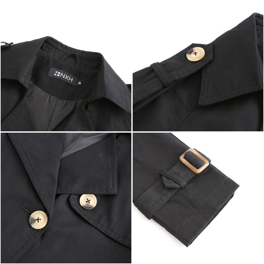 Cotton Long Sleeve Windbreaker Jacket