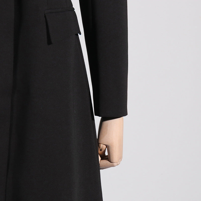 Simple Slimming Windbreaker Coat