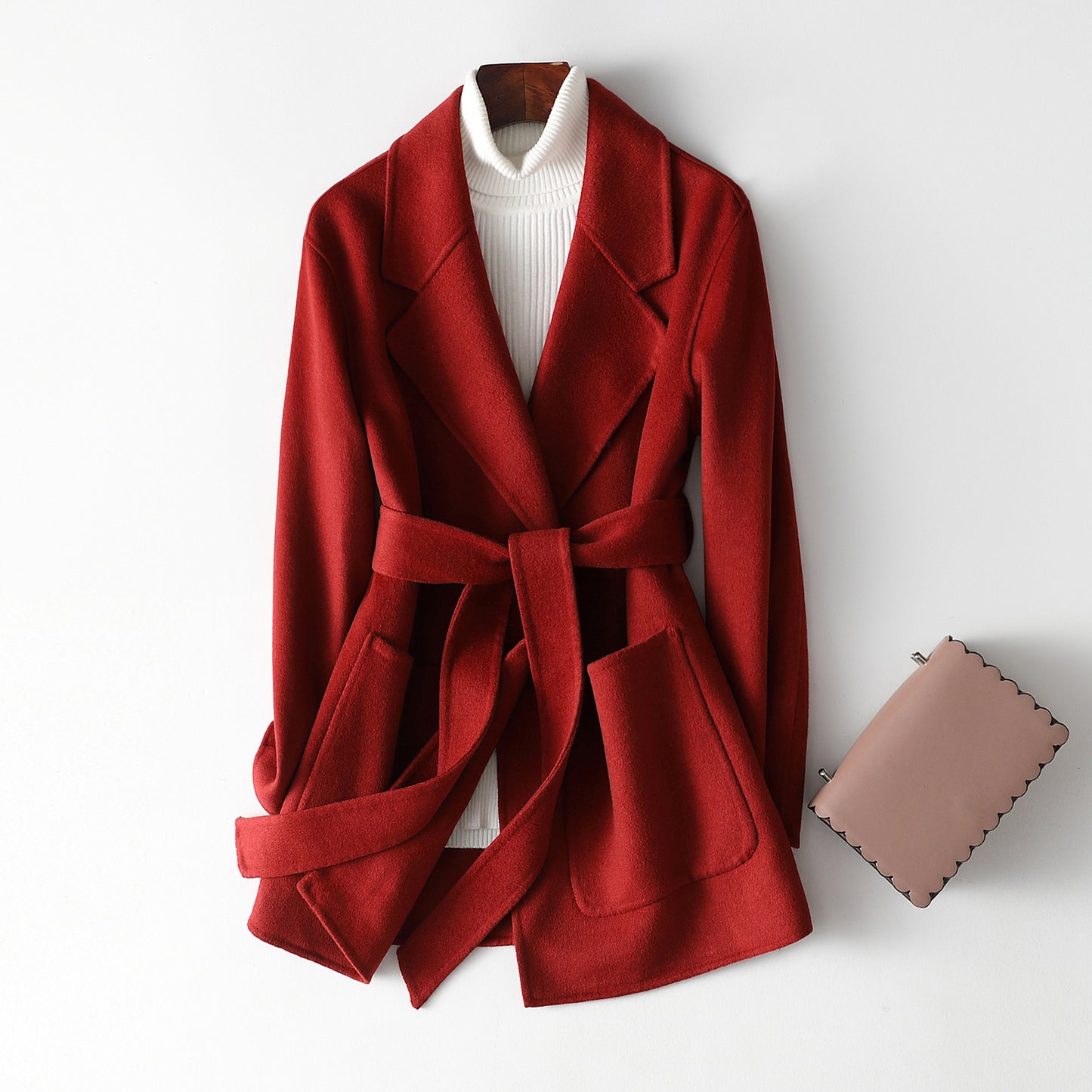 Handmade Reversible Cashmere Woolen Coat