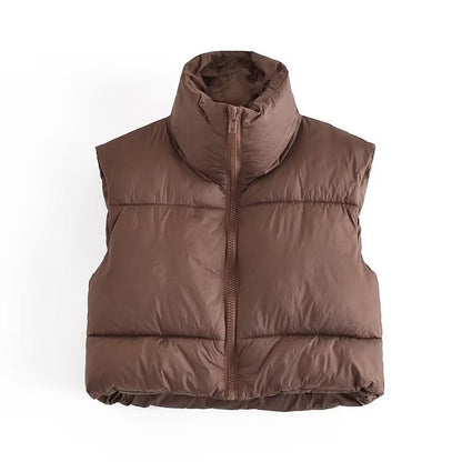 Cotton Padded Casual Vest