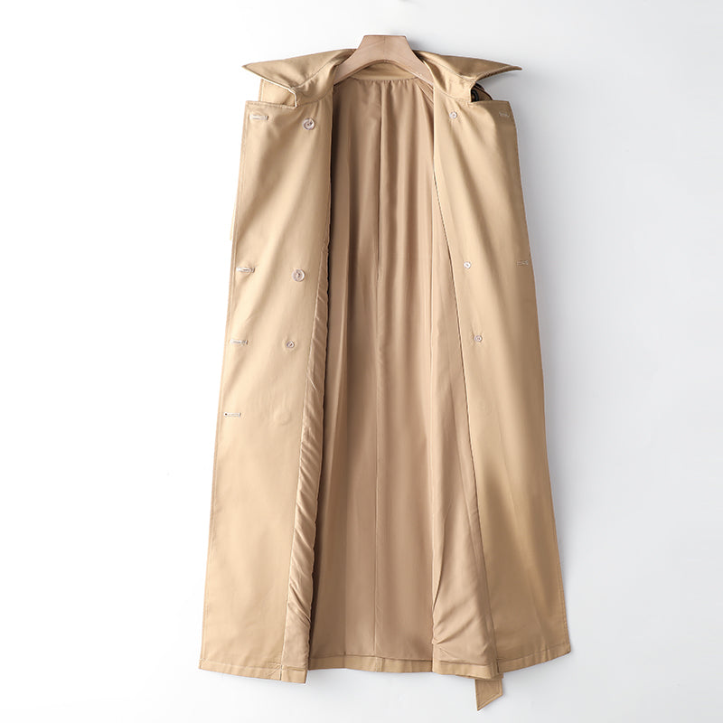 Overknee Slimming Trench Coat