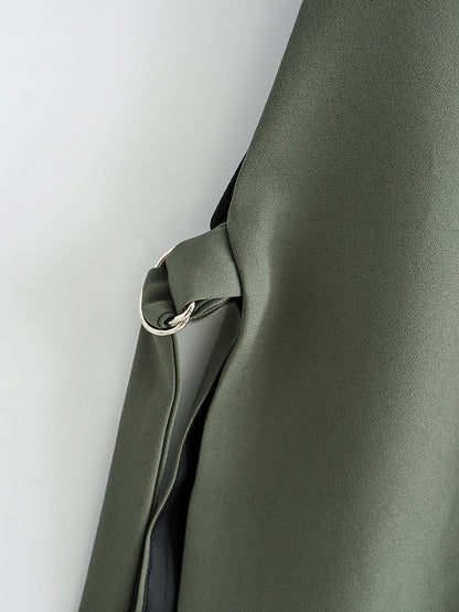 Woven Collar Vest