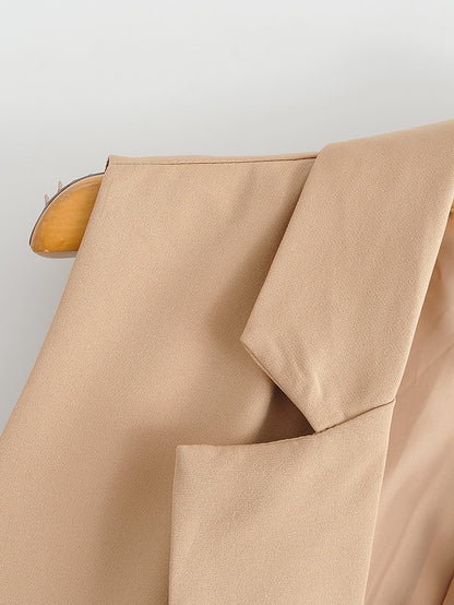 Woven Collar Vest