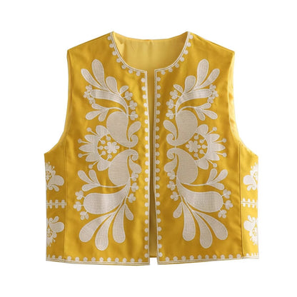 Yellow Embroidery