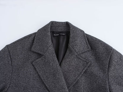 Double Breasted Over Coat