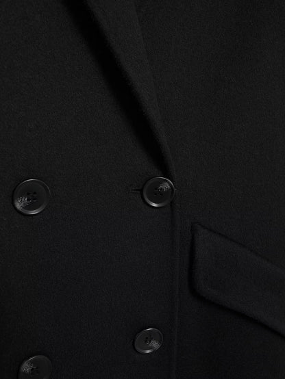 Collared Double Breasted Trench Coat
