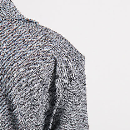 Tweed Slimming Trench Coat