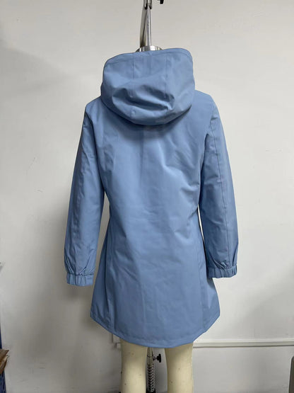 Waterproof Hooded Windbreaker Coat