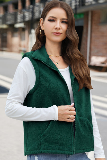 Polar Fleece Zipper Waistcoat