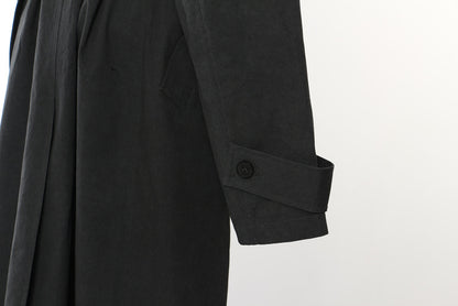 Contrast Color Casual Trench Coat